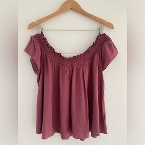 ARITZIA Talula Short Sleeved Blouse
